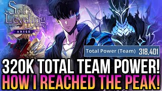 Solo Leveling Arise  How To Get Over 320k Team Power [upl. by Essila710]