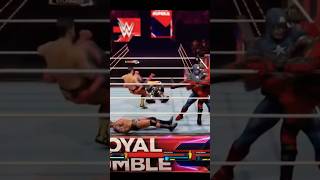 SpiderMan Enters Royal Rumble and helps Randy Orton [upl. by Hayimas]