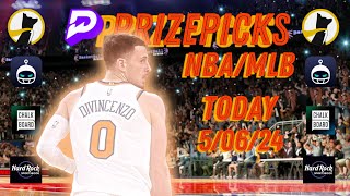 PRIZEPICKS NBA MONDAY 56 CORE PLAYER PROPS PLAYOFFS [upl. by Atelahs981]