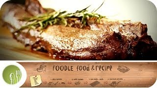 Der perfekte Rehrücken vom Profikoch I Foodle  Food amp Recipe [upl. by Oregolac]