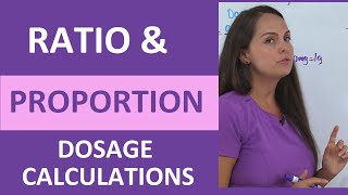 Ratio and Proportion Nursing Dosage Calculations Made Easy [upl. by Nosnaj130]