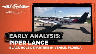 Early Analysis Piper Lance Black Hole Departure April 5 2023 Venice FL [upl. by Demaria]