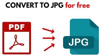 🔧 How To Convert PDF To JPG Free  PDF To JPG Converter  2024 [upl. by Adnawyt]