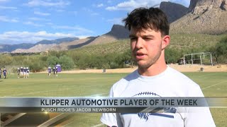 Klipper Automotive Player of the Week Jacob Newborn [upl. by Assiralk]