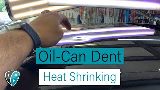 🤢OilCan Dent  Hail Damage Repair  Power PDR Box Instructions  Raleigh NC Dent Baron inc [upl. by Aeet]