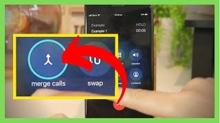 How to Conference Call on iPhone ☎️ BEST METHOD [upl. by Ettenowtna]