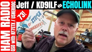 Using Echolink on iPhone  Talking With Jeff  KD9ILF [upl. by Eelamme730]