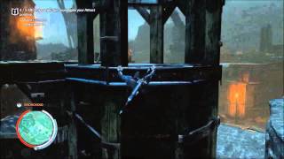 Shadow of Mordor 43 Combat Drain Challenge [upl. by Ahsilrae932]