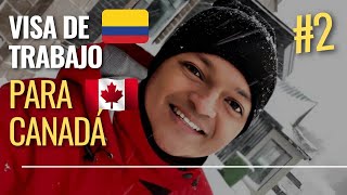 cómo Y QUIEN SOLICITO mi VISA DE TRABAJO Para CANADÁ Paso por Paso [upl. by Hollis]