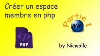 111 Créer un espace membre avec formulaire de connexion et dinscription Partie 1 [upl. by Leanard]