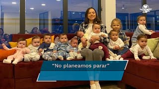 Mujer de 23 años tiene 11 hijos y va por 100 quiere la familia más grande del mundo [upl. by Notsnorb]