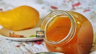 Mango Jam Recipe Without Pectin  Homemade Mango Jam  Fruit Jam Recipe  Summer Special [upl. by Nevai]