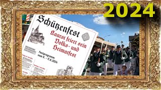 Festzug erreicht Kirmesplatz  Kaarster Schützenfest  2024 [upl. by Ellison]