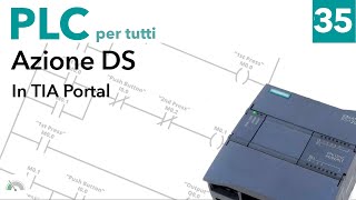 Azione Delayed and Stored DS in SFC con TIAPortal e S71200  PLC per tutti  video 35 [upl. by Drofnats]