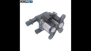 Heater Control Water Valve 64118391417 For BMW E31 E34 525 535 735 740 1382299 1147412042 [upl. by Inalaehak965]