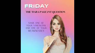 Pageant Question for Miss India Mrs IndiaMiss Teen Diva 2025 2026 2027 2028 2029 amp 2030 [upl. by Trinity]