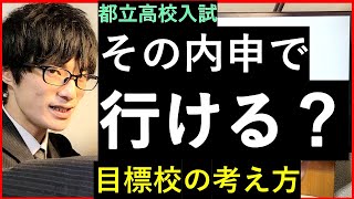 【都立入試】夏休み明けからの目標校の考え方 [upl. by Gierk]