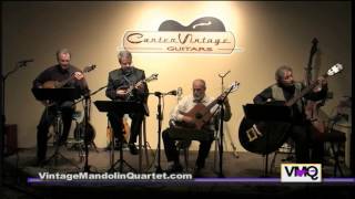 The Vintage Mandolin Quartet  Funiculi Funicula [upl. by Atilem]