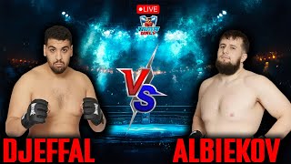 🔴 Hexagone MMA ChemssEddine Djeffal Vs Tamerlan Albiekov Full Fight mma hexogone [upl. by Aerdnak]