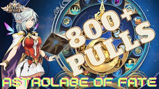 Mythic Heroes  Astrolabe of Fate  860 Pulls for Pandora and Freyr [upl. by Lucius]