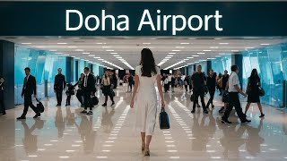 Doha Hamad International Airport Qatar Best Airport 2024 [upl. by Lapotin]