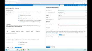 Creating an Azure Storage account [upl. by Nirrak]
