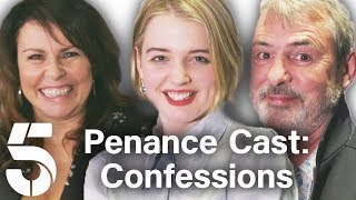 Penance Cast Play Confessions Game  Brand New Drama Coming Soon  Channel 5 [upl. by Francyne]