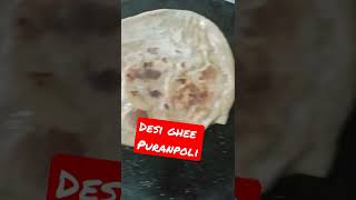 Desi Ghee Sankranti Special Puran Polishorts recipe desi recipe desighee puranpoli sankranti [upl. by Amr]