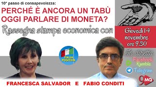 9MQ  Perché è ancora tabù parlare di moneta  Francesca Salvador e Fabio Conditi  14 novembre 2024 [upl. by Anaujait]