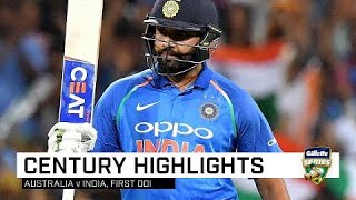 Brilliant Rohit nearly steals the show  Gillette ODI Series v India  201819 [upl. by Aikel]