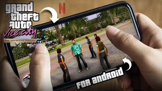 GTA Vice City Definitive Edition for Android amp iOS  Download amp Gameplay  GTA Vice City – NETFLIX [upl. by Andrel]