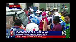 Pánico en la entrada del Carnaval de Oruro [upl. by Beverly]