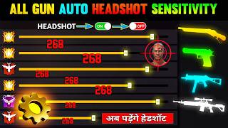 Free Fire Auto Headshot Trick 2024 Sensitivity  2gb 4gb 6gb Ram Headshot Sensitivity Setting [upl. by Enerahs813]