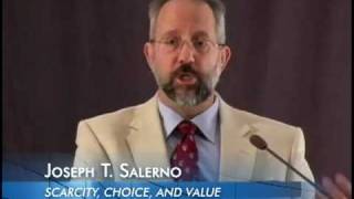 Fundamentals of Economic Analysis Lecture 1 Scarcity Choice and Value  Joseph T Salerno [upl. by Shaddock]