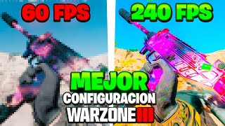 LA MEJOR CONFIGURACION GRAFICA PARA EL NUEVO WARZONE 3 [upl. by Noland681]