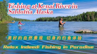 Kenai River Fishing Alaska [upl. by Tadeo363]