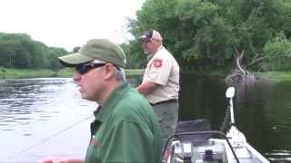 SmallMouth MANIA  Penobscot RIVER  GoFishDan [upl. by Are]