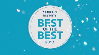 Dream Vacations Awarded Best Of The Best  Sandals Resorts [upl. by Kcaj]