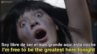 Sia  The Greatest Lyrics English  Español Subtitulado [upl. by Scevo]