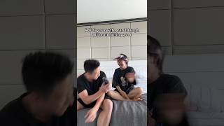 WHEN MY WIFE CAN’T LAUGH WITHOUT HER HANDS🥋 marriedlife husbandwifecomedy couple relationship [upl. by Lamrej]