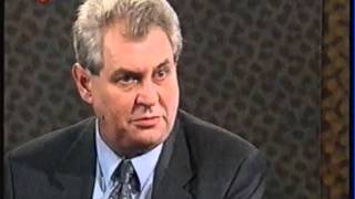 Sedm čili 7 dní Václav Klaus  Miloš Zeman  1998 [upl. by Eilojne]