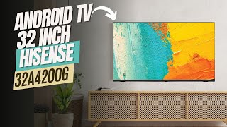 REVIEW ANDROID TV 32 INCH HISENSE  HISENSE 32A4200G [upl. by Ballard]