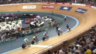 UCI World Championships London 2016 Mens Keirin Repechage 3 Azizul [upl. by Sivahc]