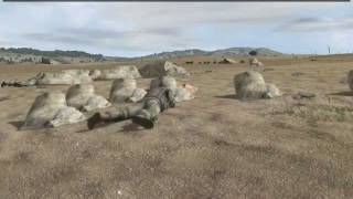 Fort Benning Squad Attack Drills [upl. by Adnamra]