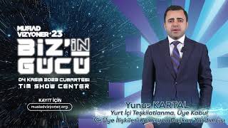 MÜSİAD Vizyoner23 BİZ’İN GÜCÜ YUNUS KARTAL [upl. by Orban]