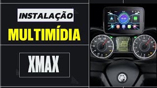 XMAX COMO INSTALAR A MULTIMÍDIA [upl. by Llenahs]