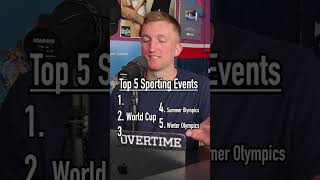 The TOP 5 MOST WATCHED Sporting Events in the World shorts top5 sportslover events views [upl. by Davida]