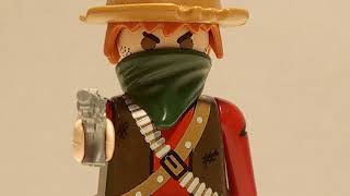 Playmobil western stop motion [upl. by Nylsoj483]