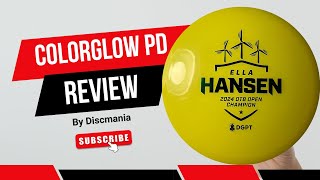 Discmania ColorGlow PD Review [upl. by Natascha165]