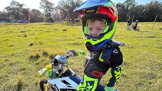 Florida Trail Riders Treasure Coast Hare Scramble Peewee B [upl. by Butcher254]